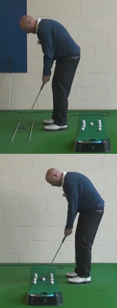 Hole More Putts With The Gate Drill, Senior Putting Tip Hole More Putts With The Gate Drill, Senior Putting Tip