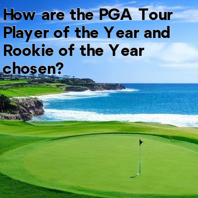 How are the PGA Tour Player of the Year and Rookie of the Year chosen How are the PGA Tour Player of the Year and Rookie of the Year chosen