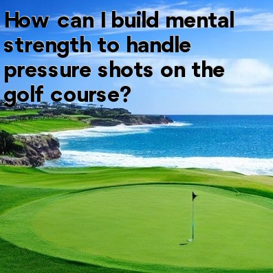 How can I build mental strength to handle pressure shots on the golf course How can I build mental strength to handle pressure shots on the golf course