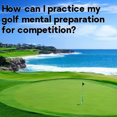 How can I practice my golf mental preparation for competition How can I practice my golf mental preparation for competition