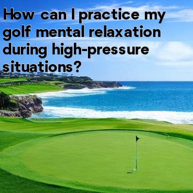 How can I practice my golf mental relaxation during high-pressure situations How can I practice my golf mental relaxation during high-pressure situations