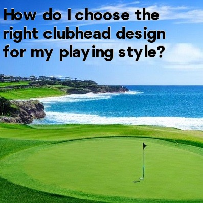 How do I choose the right clubhead design for my playing style
