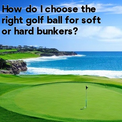 How do I choose the right golf ball for soft or hard bunkers How do I choose the right golf ball for soft or hard bunkers