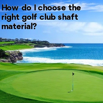 How do I choose the right golf club shaft material