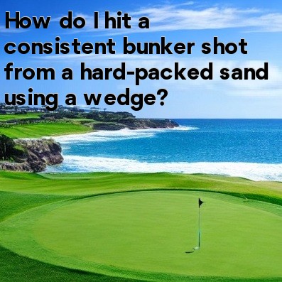 How do I hit a consistent bunker shot from a hard-packed sand using a wedge How do I hit a consistent bunker shot from a hard-packed sand using a wedge