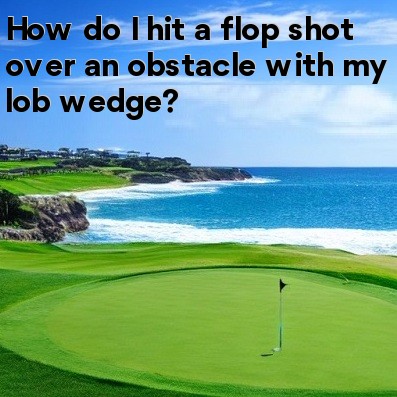 How do I hit a flop shot over an obstacle with my lob wedge How do I hit a flop shot over an obstacle with my lob wedge