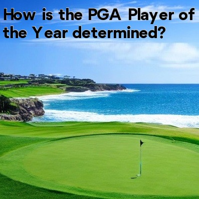How is the PGA Player of the Year determined How is the PGA Player of the Year determined