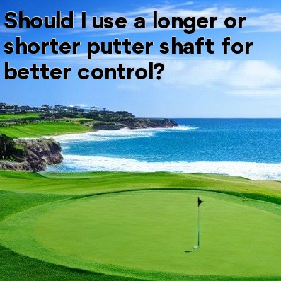 Should I use a longer or shorter putter shaft for better control