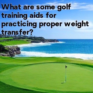 What are some golf training aids for practicing proper weight transfer What are some golf training aids for practicing proper weight transfer