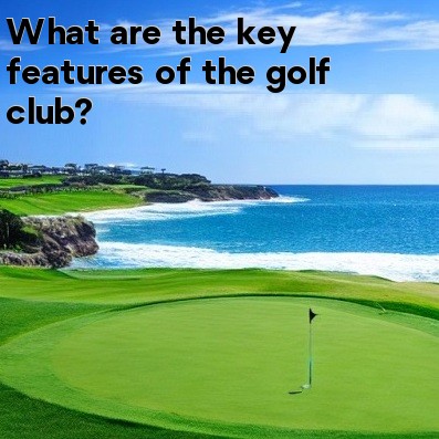 What are the key features of the golf club
