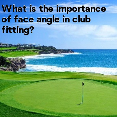 What is the importance of face angle in club fitting What is the importance of face angle in club fitting