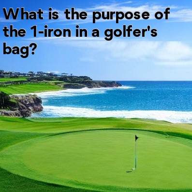 What is the purpose of the 8-iron in a golfer's bag What is the purpose of the 8-iron in a golfer's bag
