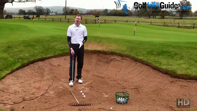 Golf Bunker Practice Drill Never Hit Another Bunker Shot Fat With
