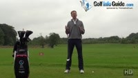 How To Feel Comfortable In Your Golf Swing Set Up Video - by Pete Styles