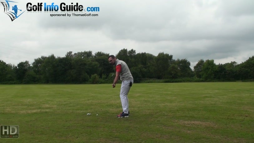 Left Handed Golf Tips A Sweeping Golf Swing Or Take A Divot