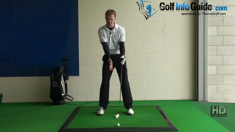 Mark O Meara Pro Golfer Simple Swing Around Tilted Spine Golf Video By Pete Styles