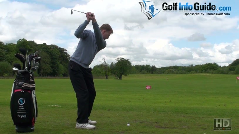 Out Side Swing Path Causes Golf Shank Video By Pete Styles