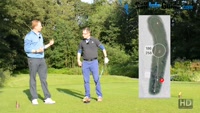 On Course Playing Lesson at Worsley Park Hole #3 for Greg Harding by Pete Styles