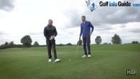 Playing The Ball From Above Your Feet - Video Lesson by PGA Pros Pete Styles and Matt Fryer
