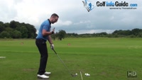 Right Foot Back Anti-Slice Golf Drill Video - by Peter Finch