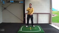 Right Hand Golf Tip: How Best to Hit from a Uphill Lie Video - by Peter Finch