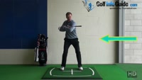 Narrow Your Stance for Better Hip Turn - Golf Tip Video - by Pete Styles