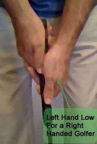 Cross Handed Grip