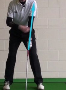 Align Left Arm With Shaft For A Wide Takeaway 2
