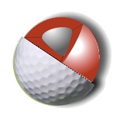 golf ball disection
