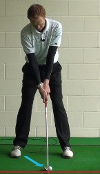 Control Trajectory by Varying Golf Ball Position