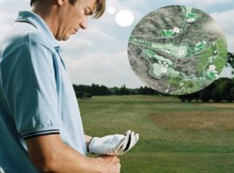 Golfer Thinking