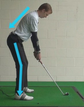 Maintain Forward Bend Throughout Swing