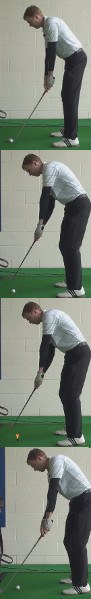 Toe Golf Shot Drill: Swing and Miss on the Outside
