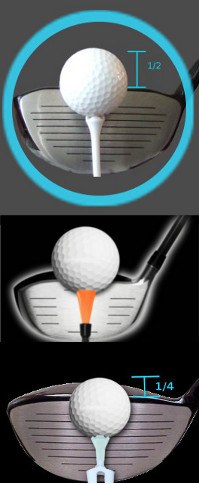 How to TEE UP a Golf Ball  Best Tee Height for Driver 