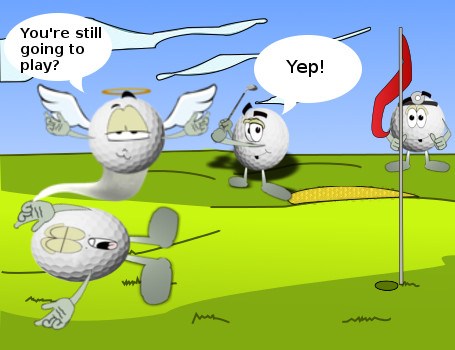 Ball Locating Drone Golf Joke 1