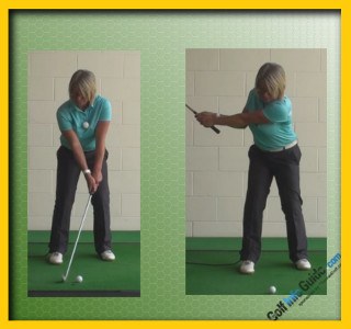 How To Create A Knock-Down Golf Shot, Swing Tip For Women 1
