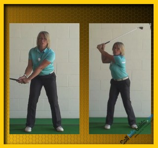 What Is The Right Golf Swing Sequence, Women Golfer Tip 2