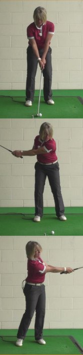 The Problem Of Decelerating On Long Chip Shots And How To Fix This During Your Golf Shot. Women Golfers Golf Tip 1 The Problem Of Decelerating On Long Chip Shots And How To Fix This During Your Golf Shot. Women Golfers Golf Tip 1