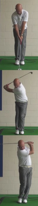 Best Way To Stay Behind The Golf Ball During The Swing And Impact - Senior Golf Tip 1
