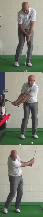Fix Those Short Pitch Problems - Hinge The Wrists Early - Senior Golf Tip 1