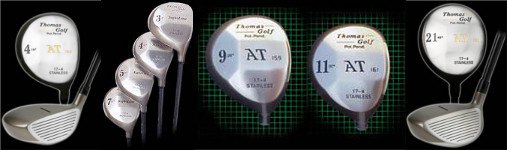 Thomas Golf Fairway Woods Loft Chart