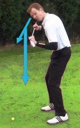Down Hill Lie Golf Term