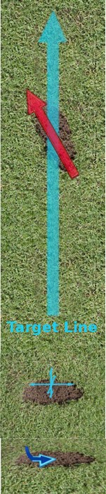 Look At Your Divots To Fix Your Golf Shots. Swing Tips For Senior Golfers