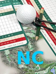 No Card (NC) Golf Term