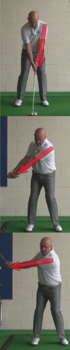 Why Senior Golfers Should Keep Their Left Arm Straight During Their Backswing