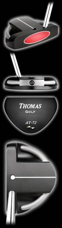 AT72 Thomas Golf Unique Mallet Alignment Putter AT72 Thomas Golf Unique Mallet Alignment Putter
