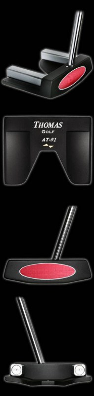AT91 Thomas Golf High MOI Center Shafted Putter