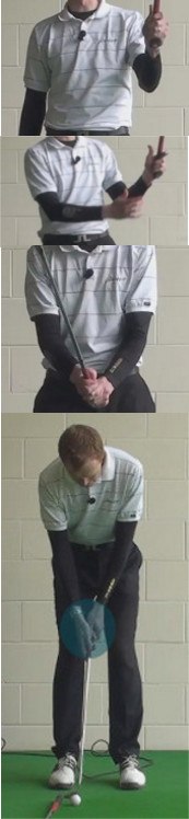 Correct Answer Relax your grip pressure and shorten your stroke