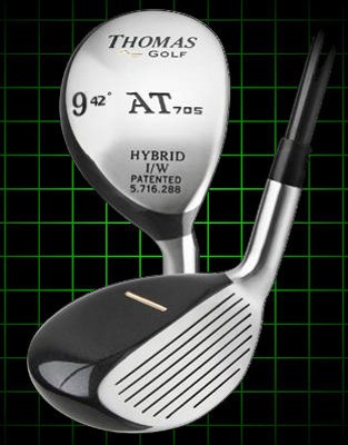Thomas Golf AT705 Number 9 Hybrid Golf Club 42 degree loft