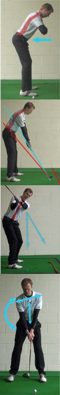 correct golf answer Maintain consistent spine angle throughout the swing correct golf answer Maintain consistent spine angle throughout the swing